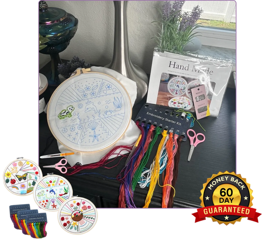 Stitch & Learn Embroidery Kit