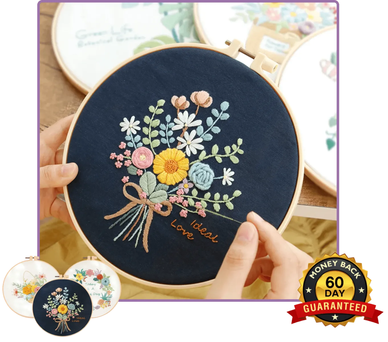 BlossomCraft Embroidery Set