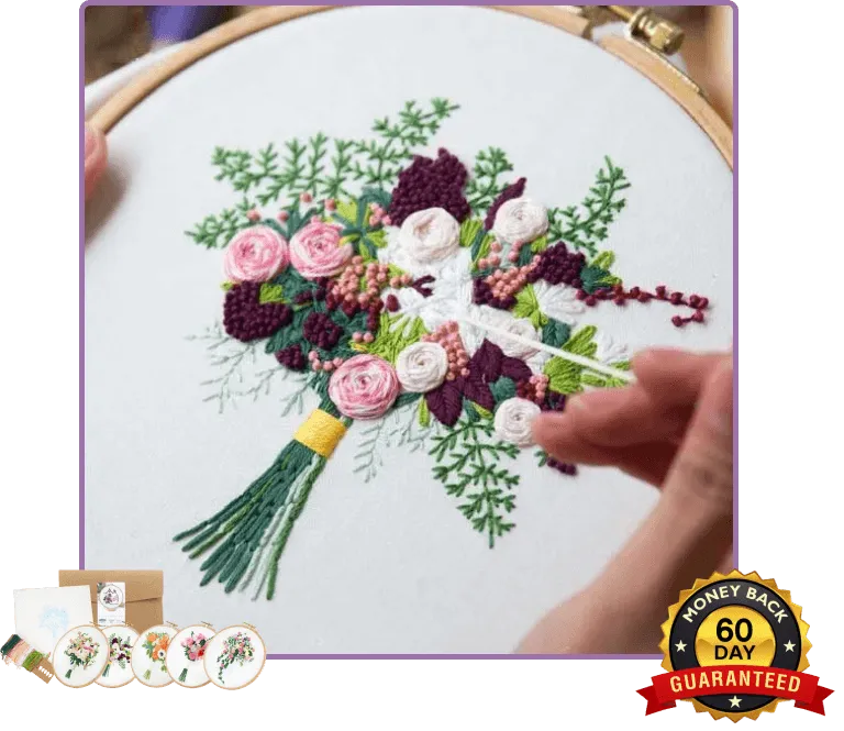 Bloom Stitch Embroidery Kit